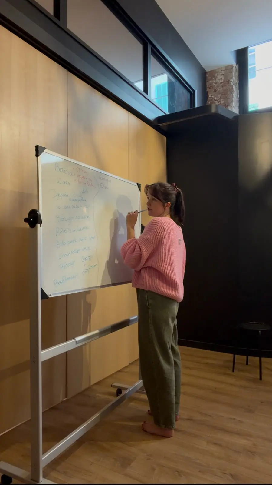 Une séance d’éducation thérapeutique autour du tableau blanc